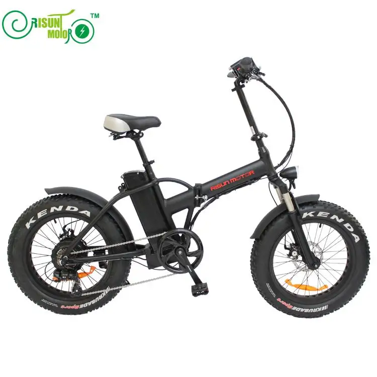 Discount EU DUTY FREE ConhisMotor Bafang 8Fun 48V 500W Hub Motor 20" Mini Folding Ebike Fat Tire Electric Bike 12.5AH Lithium Battery BMS 1