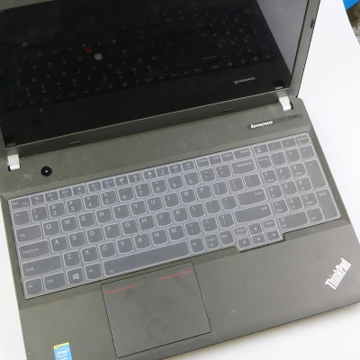 Для 15,6 дюймов новые lenovo ThinkPad P51s P52S E580 E585 T590 E590 L580 Мягкая Силиконовая защита для клавиатуры ноутбука крышка - Цвет: Clear