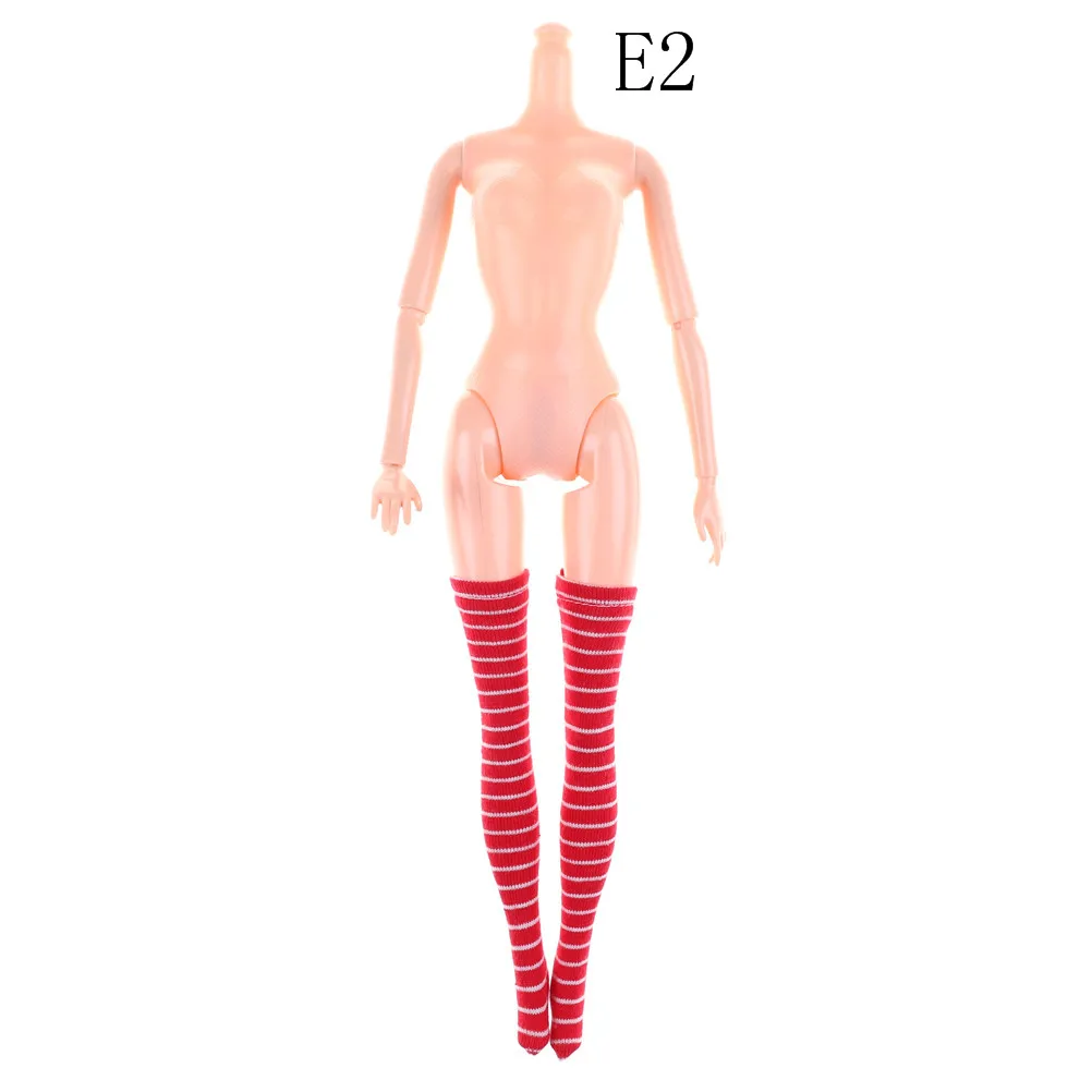 1 пара 1/6 одежда аксессуары чулки носки для BJD куклы блайз как для куклы Барби - Цвет: E2