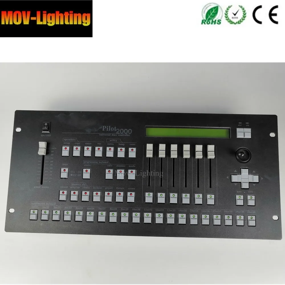 

Pilot 2000 Stage Lighting DJ Equipments DMX Console For LED Par