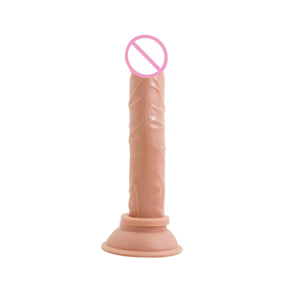 5.7 inch Artificial Mini Anal Dildo Silicone Soft Realistic Suction Cup Fake Penis For Women Intimate goods Adult Sex Products