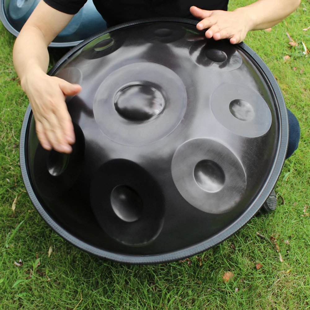 9 нот ручной поддон ручной барабан углеродистая сталь материал ручной поддон ударный инструмент с сумкой для переноски металлическая подставка