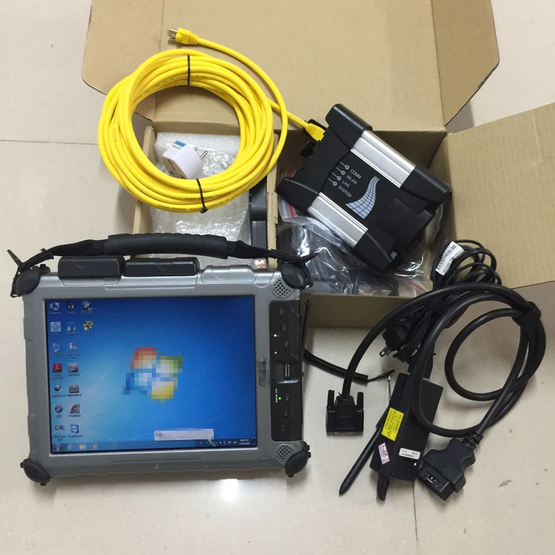 Для bmw ista/d ista/p icom Профессиональный диагностический инструмент для next с i7 4g tablet IX104