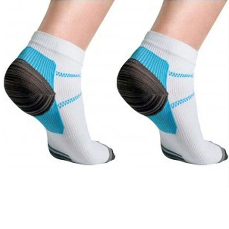 1 пара, высокое качество, компрессионные носки для ног, для подошвенного фасциита, пятки, шпоры, арки, боль, удобные носки, венозные носки, 8 цветов