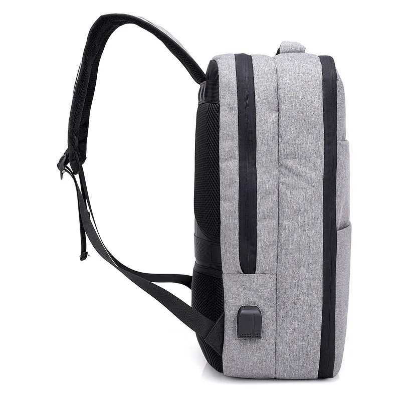 Laamei, Модный деловой рюкзак для мужчин, USB, рюкзаки для ноутбука, дорожные школьные сумки, Мужская школьная сумка, Студенческая школьная сумка