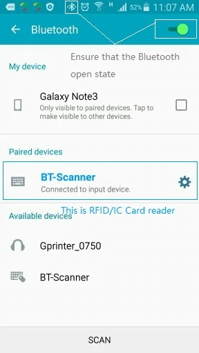 Двухчастотный ID IC 125 кГц 13,56 мГц Bluetooth беспроводной USB RFID Card Reader для Android iOS Win Linux