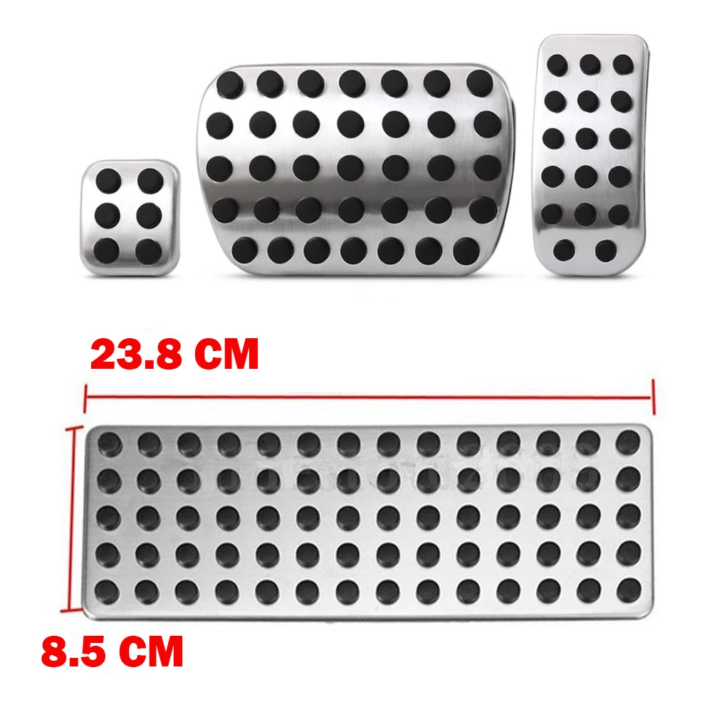 Stainless steel Car Pedal Pads Cover for Mercedes Benz V Class Vito Metris Viano W639 W447 Accessories Styling | Автомобили и