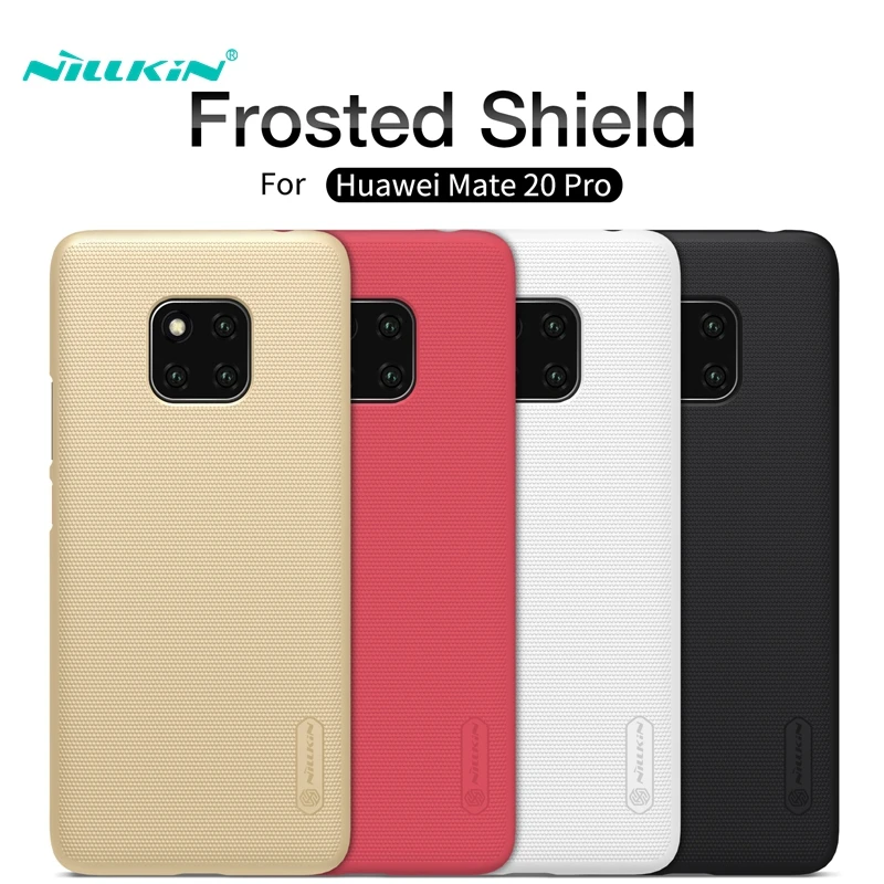 

Nillkin For Huawei Mate 20 Pro Case Cover Slim Luxury PC Hard Matte Phone Case Mate 20 Pro Cover Protective Shield Shockproof