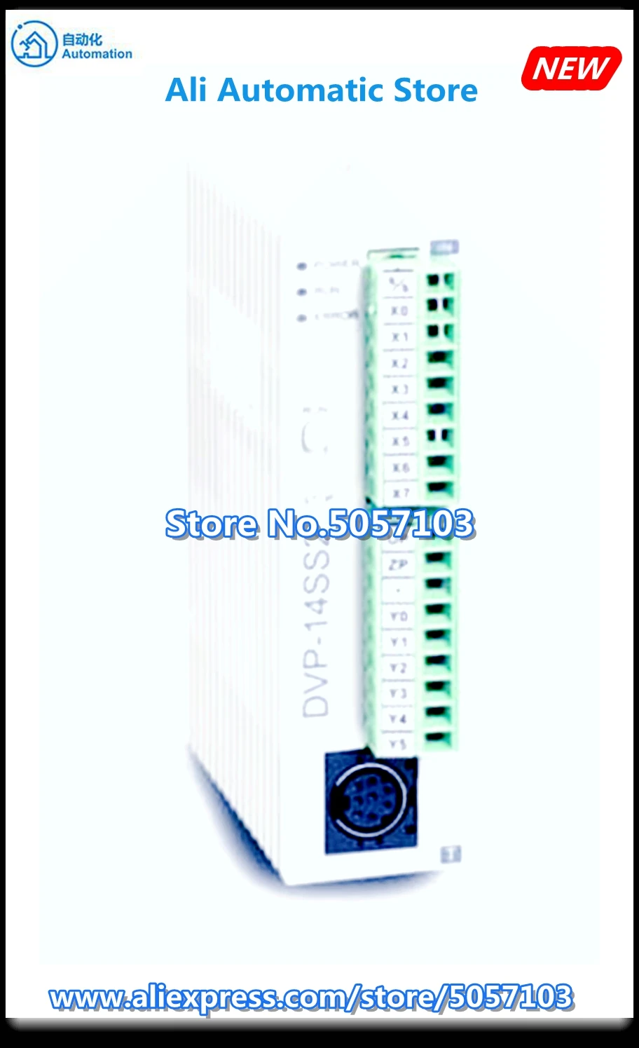 DVP14SS211T 14-point host 8DI 2 way 10 к вход 6DO NPN 24Vdc 0.5A 2 way 20K выход