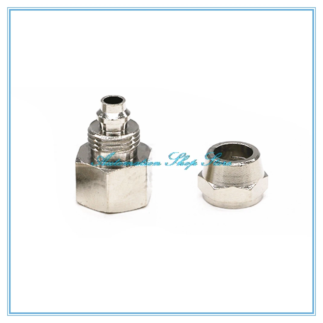 

4~12mm OD Tube Pneumatic Fast twist Fittings 1/8" 1/4" 3/8" 1/2" Female Thread Air Hose Quick Joint Coupler Connector PCF