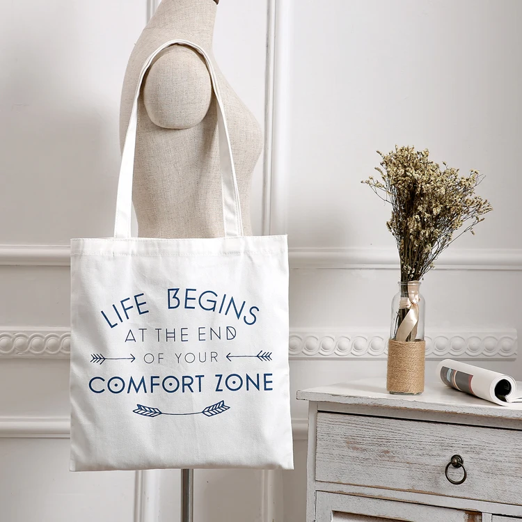 Us 1099 9 Custom Promotional Canvas Tote Bags With Screen Printing Logo In Ping From Luggage On Aliexpress 11 Double