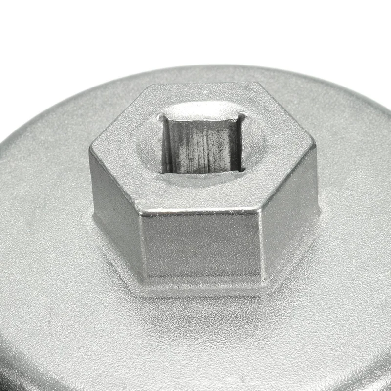 79MM Silver 14 Flutes Oil Filter Socket Housing Remover Tool Wrench Kit for Toyota car tools