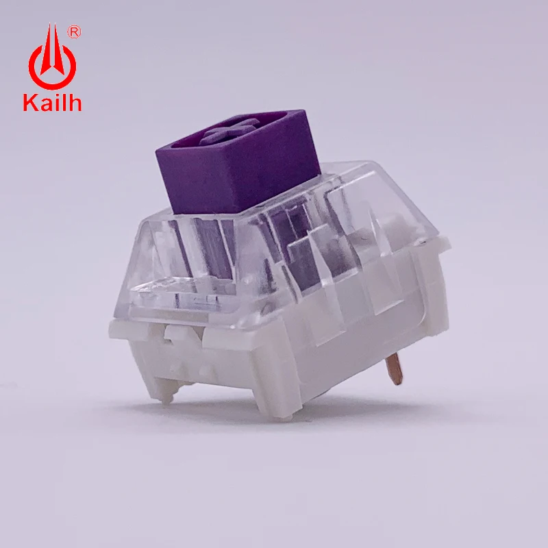 Kailh BOX королевские переключатели пурпурная самодельная механическая клавиатура