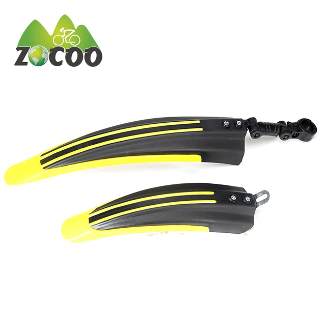 Best Offers Zocoo 7 Color Mountain MTB Bike Mudguard Front Rear Quick Release Cycling Bicycle Fenders Wings Stand Rack Mud Guard Accessories