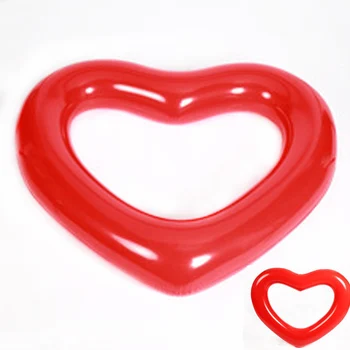

Inflatable circle Swimming Circle Pool toys Child adult female heart shape floating Water Heart Shape Inflatable Swimming Ring