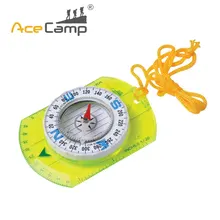 AceCamp Высокое качество открытый кемпинг прозрачный пластик пропорциональный точное позиционирование компас