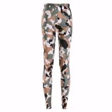 New 3180 Sexy Girl Slim Ninth Pants Army Digital CAMO camouflage Printed Stretch Fitness Women Leggings