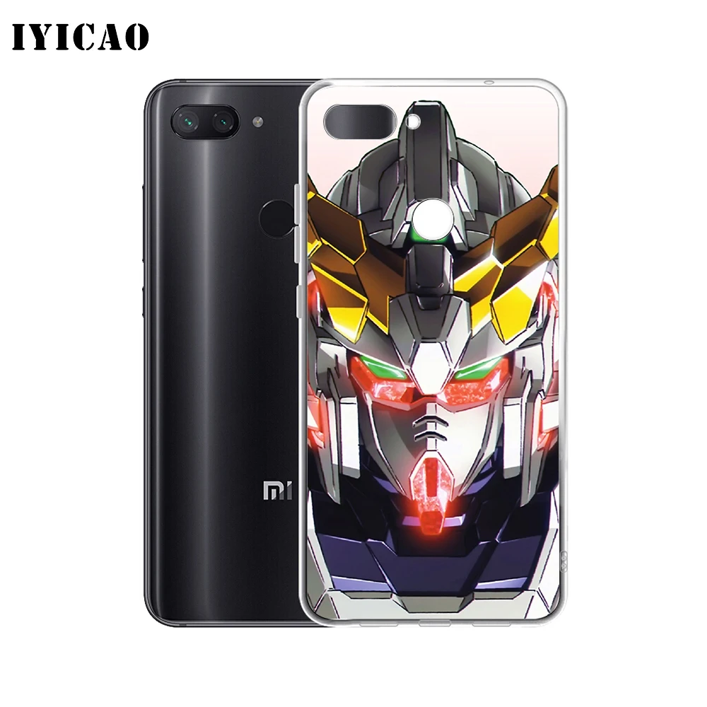 IYICAO Gundam Мягкий силиконовый чехол для телефона Xiaomi Redmi 4A 5A 6A Note 7 6 5 Pro Plus 4X