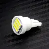 Bombilla LED blanca para techo, lámpara de placa de matrícula, puerta, maletero, lámpara de pie, 10x T10 3-7020 SMD, DC 12V ► Foto 3/6