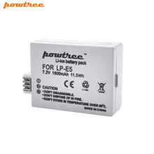 7,2 V 1600 mAh LP-E5 LPE5 LP E5 Камера Батарея для Canon EOS Rebel XS, Rebel T1i, Rebel XS я, 1000D, 500D, 450D, поцелуй X3, X2, L15