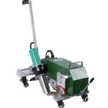 4200 Вт высокоскоростной баннер перекрытия сварочный аппарат ПВХ горячего воздуха сварщик с цифровым дисплеем