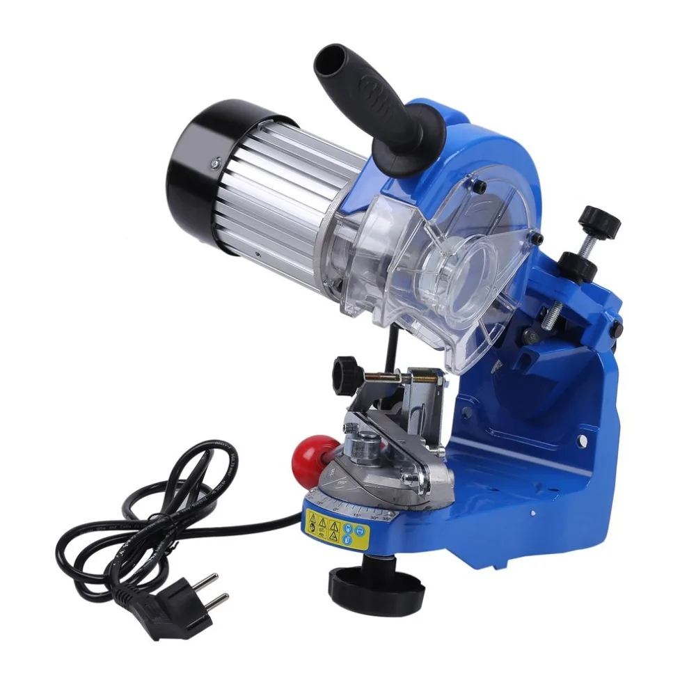 

Powerful 230W Electric Chain Sharpener Saw Chain Grinder Device Grinding Machine Tool 3000RPM EU Plug ES009 for Car Repair Tool