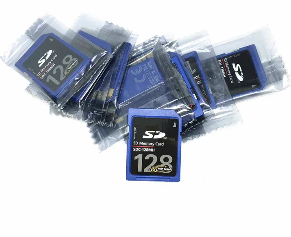 

New!!! 10PCS/LOT SD Card 128MB SD Memory Card Secure Digital Flash Memory Card SDC-128MH