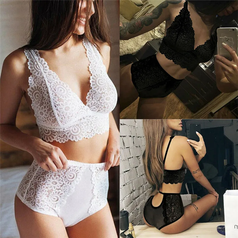 Женское сексуальное нижнее белье летние кружевные короткие комплекты|Комплекты