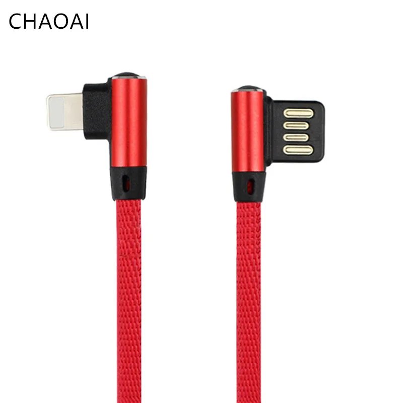 

CHAOAI Usb Panel Electronics Usb Extension Cable 3.0 Cable Mobile Phone USB Double Elbow Data Line Android Typec