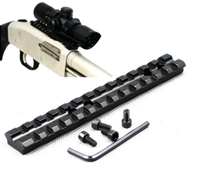 

Hunting Scope Mount 5.5"x0.78" 20mm Mount Weaver Rail For Shotgun DIY Rifle Scope Mounts