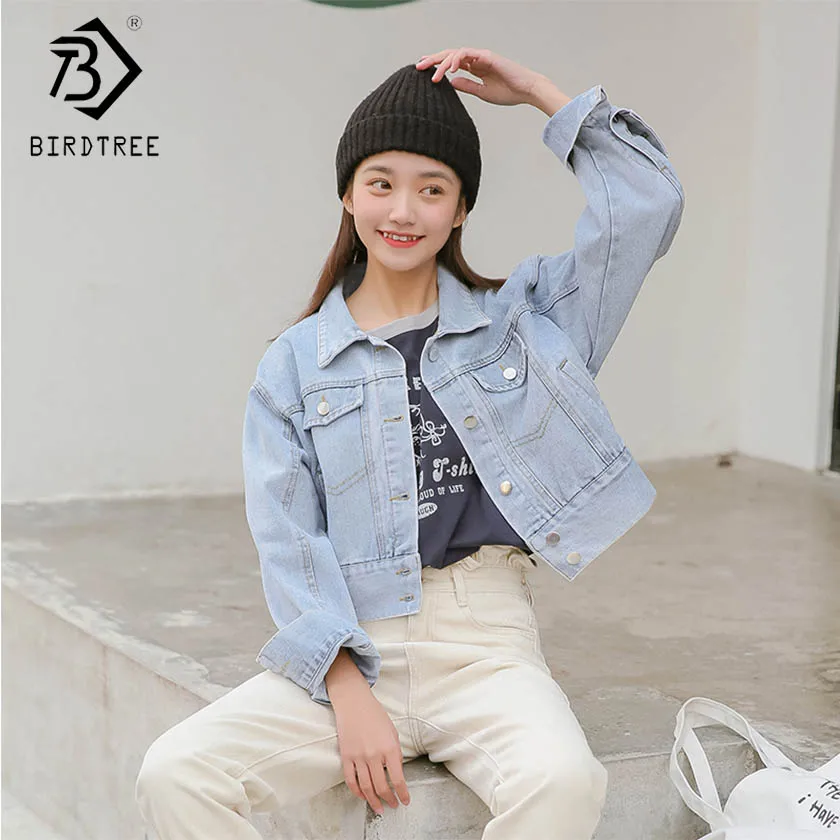 2019 single breasted long sleeve turn down collar jacket