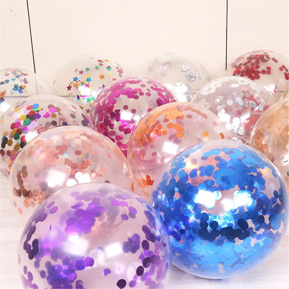 

cartoon hat 10pcs Clear Balloons Gold Star Foil Confetti Transparent Balloons Birthday Wedding Party Decorations cartoon hat
