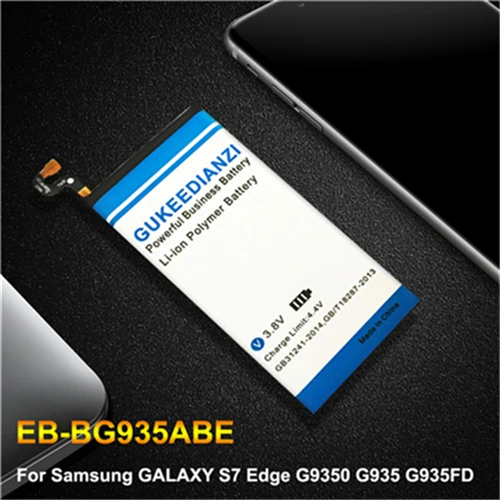 EB-BG925ABE EB-BG935ABE Батарея для samsung GALAXY S6 Edge/S7 край SM G9250 G925FQ G925F G925S/G9350 G935 G935F G935FD SM-G935F - Цвет: EB-BG935ABE S7 Edge