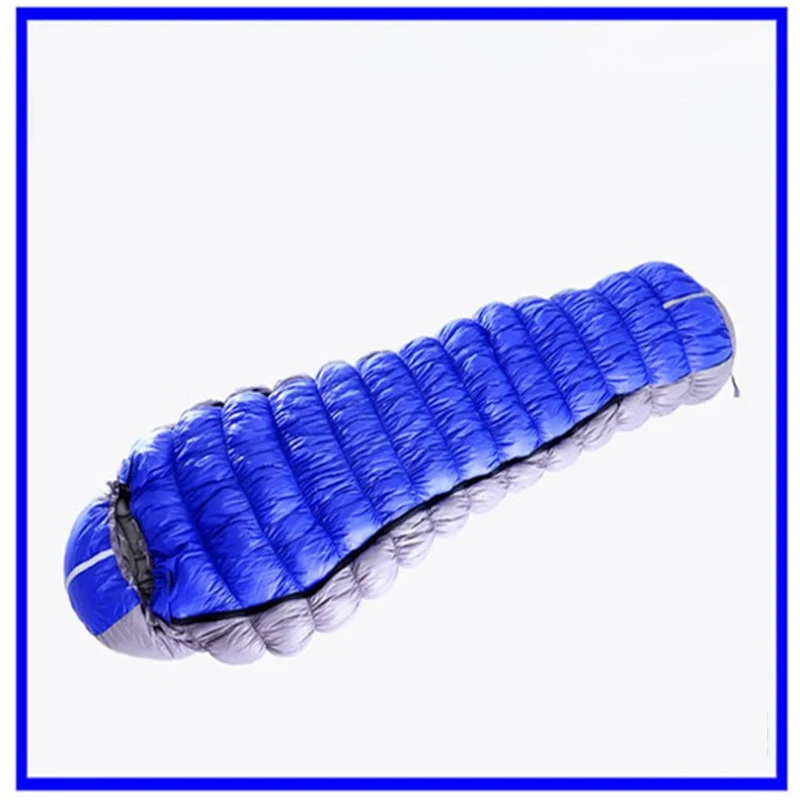 

Caterpillar Sleeping Bag Adult Mummy Outdoors Camping Trip Super Warmth Men Women 90% White Duck Down Sleeping Bag S567