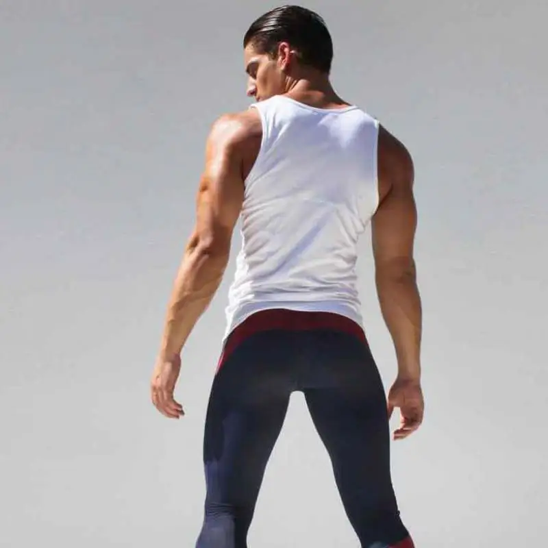 Mens Compression Pants Running Tights Men Joggers Jogging Skinny Sport Leggings Gym Compression Fitness Athletic Trousers
