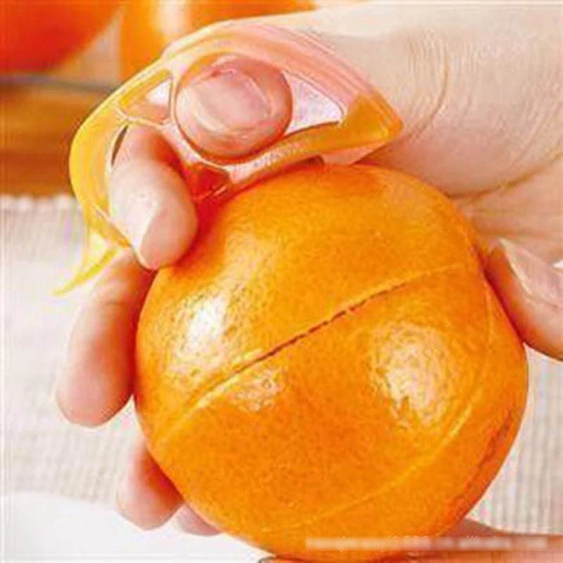 ДЕНЬ ДЕНЬ ВЕСЕЛО Мода Orange Пилерс Нож Практическая Lemon Fruit Slicer Фрукты Зачистки Нож Фрукты Овощи Инструменты Для Приготовления Пищи