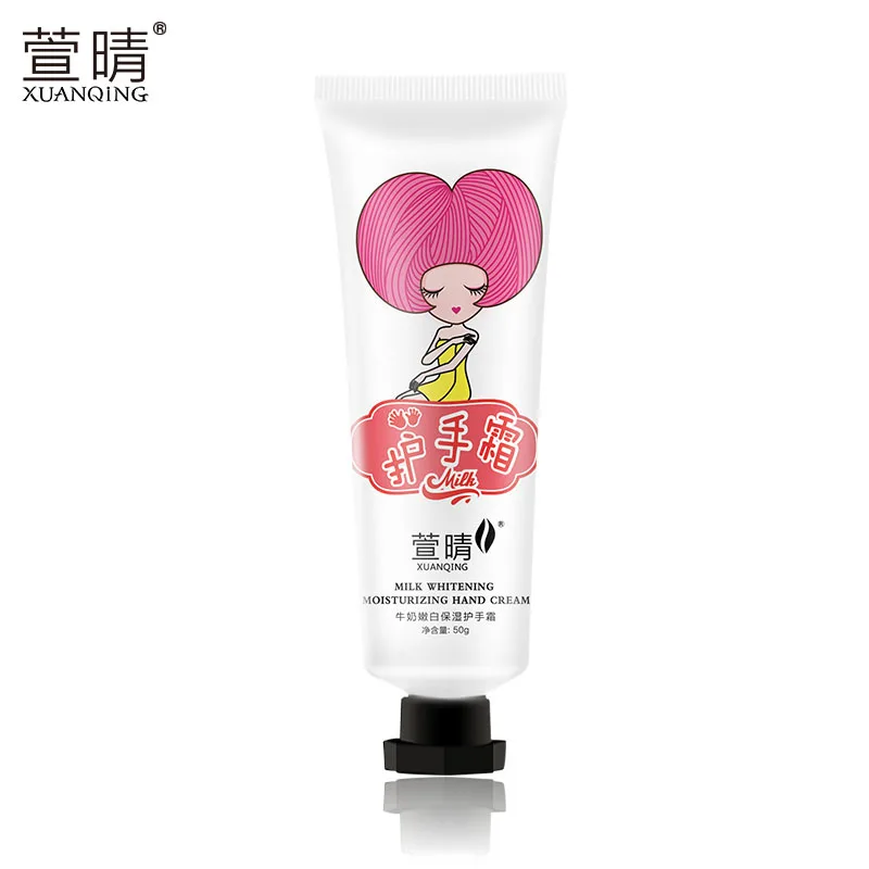 XUAN QING Milk Soft Hand Cream Lotions Serum Repair Nourishing Hand Skin Care Anti Wrinkle Anti