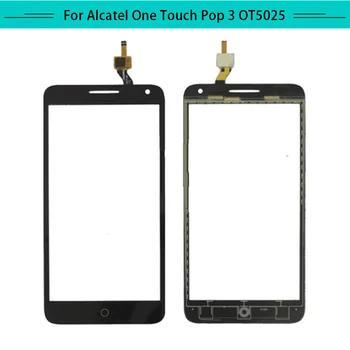 

5pcs TouchPanel For Alcatel OneTouch Pop3 5025D 5025E 5025G 5025N Touch Screen Glass Digitizer Sensor Replacement