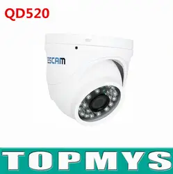 Escam ip-камера qd520 720 P купольная сетевая камера ИК ночного видения дома камеры видеонаблюдения Поддержка ONVIF Водонепроницаемый ip66