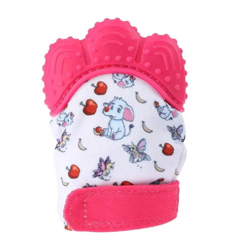 Baby Teething Glove for Baby Self Soothing Pain Relief and Teething