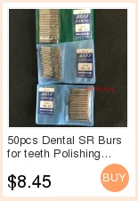50 шт. скайс FG высокоскоростные боры для полирующие выравнивающие зубные боры SI одиночный перевернутый конус