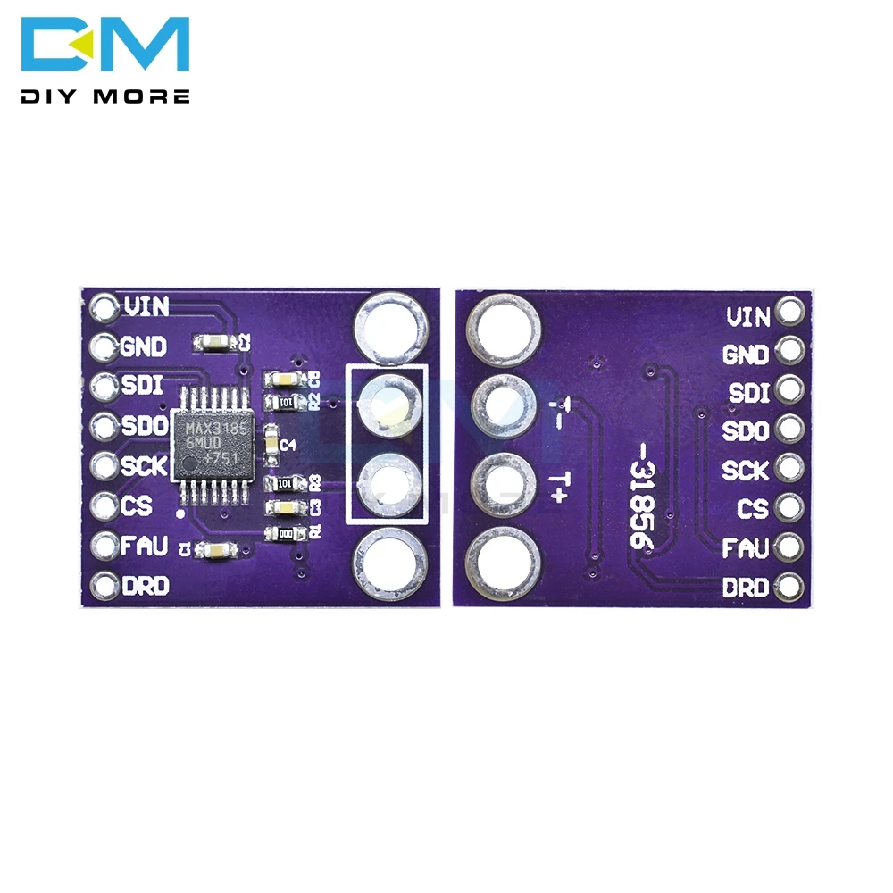 Прецизионный преобразователь MAX31856 цифровой модуль термопары макетная плата Модуль автоматической коррекции линеаризации
