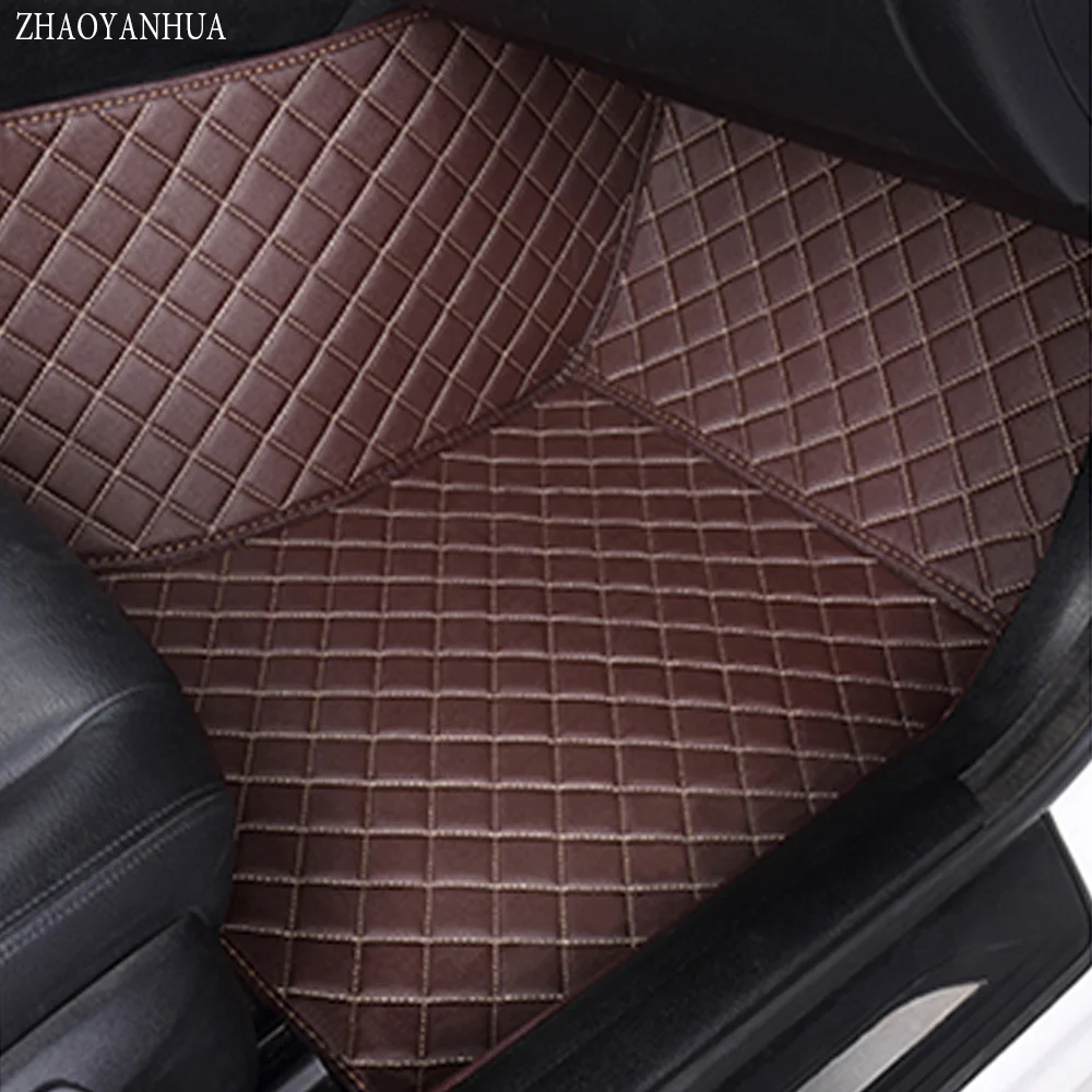 

ZHAOYANHUA car floor mats for Mitsubishi Lancer Galant ASX Pajero sport V93 car styling all weather carpet floor liner