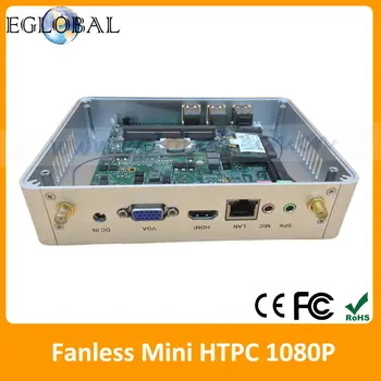 

Eglobal Cheap Desktop Pc Intel Celeron N3050 Fanless Mini Pc SSD 64GB DDR3L 4GB RAM Games Pc Linux Openelec VGA+HDMI 300M WIFI