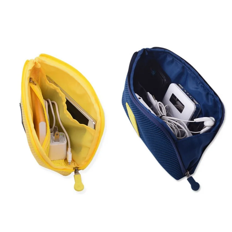 

Travel Universal Digtal Storage Bag With Mesh and Sponge Shockproof for Electronics Accessories Cosmetic Makeup Data Cable