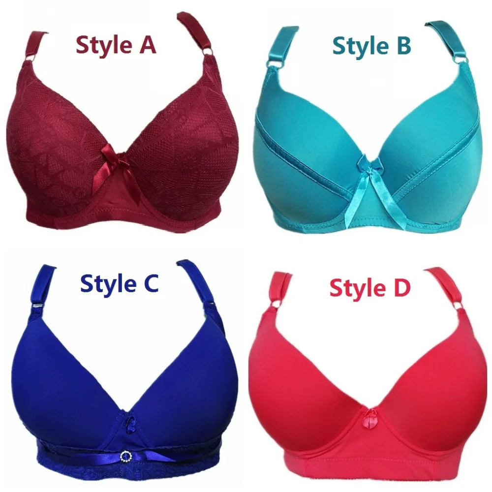 Aliexpress Buy 2017 New Style Plus Size Underwired Padded Thin 
