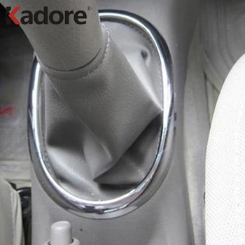 

For Nissan Versa Sedan 2012 ABS Chrome Gear Round Cover Trim Car Styling Car Decoration Inner Accessories