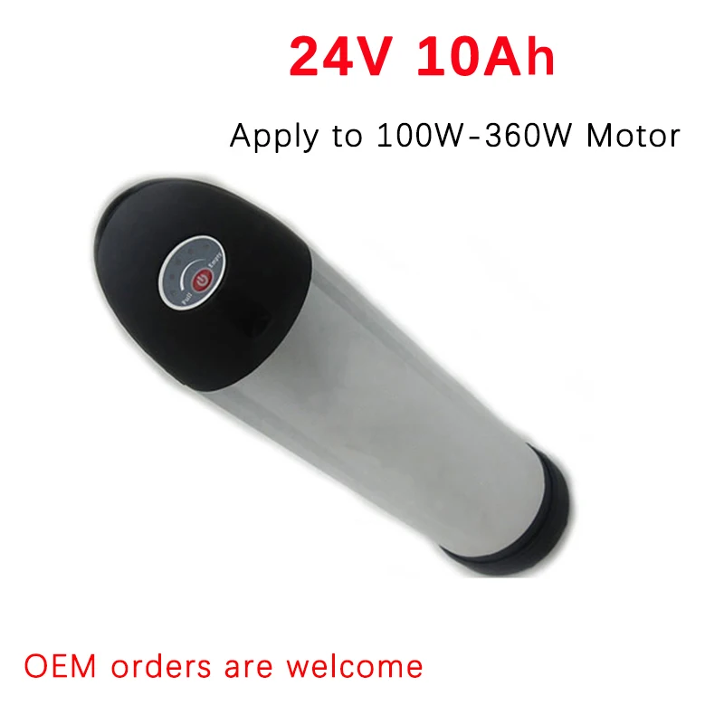24V 10Ah 360W электрический велосипед батарея E скутер бутылка для воды комплект