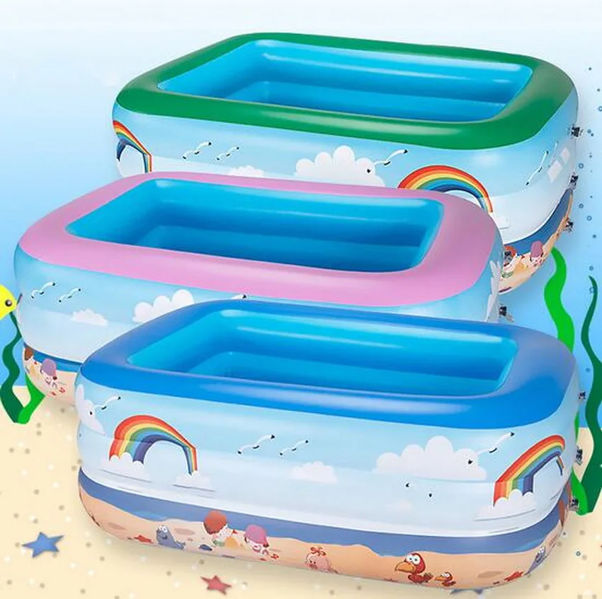 

Thickened environmentally safe inflatable pools, children's bathing pool,