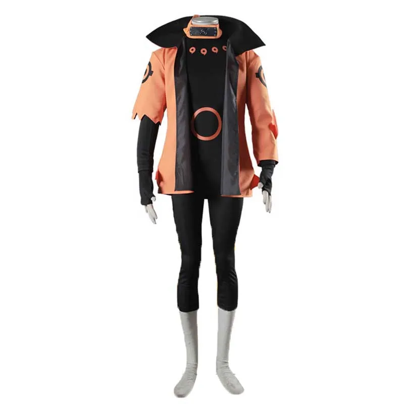 Uzumaki Naruto Rikudou Sennin Modo Cosplay Costume Sage Of The Six 
